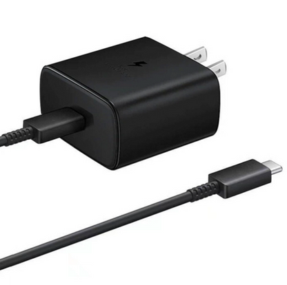 45W USB-C Super Fast Wall Charger 10FT Cable For Samsung Galaxy S20